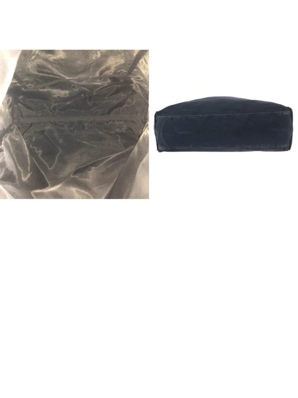 Gucci G Logo Black White Canvas Tote Bag